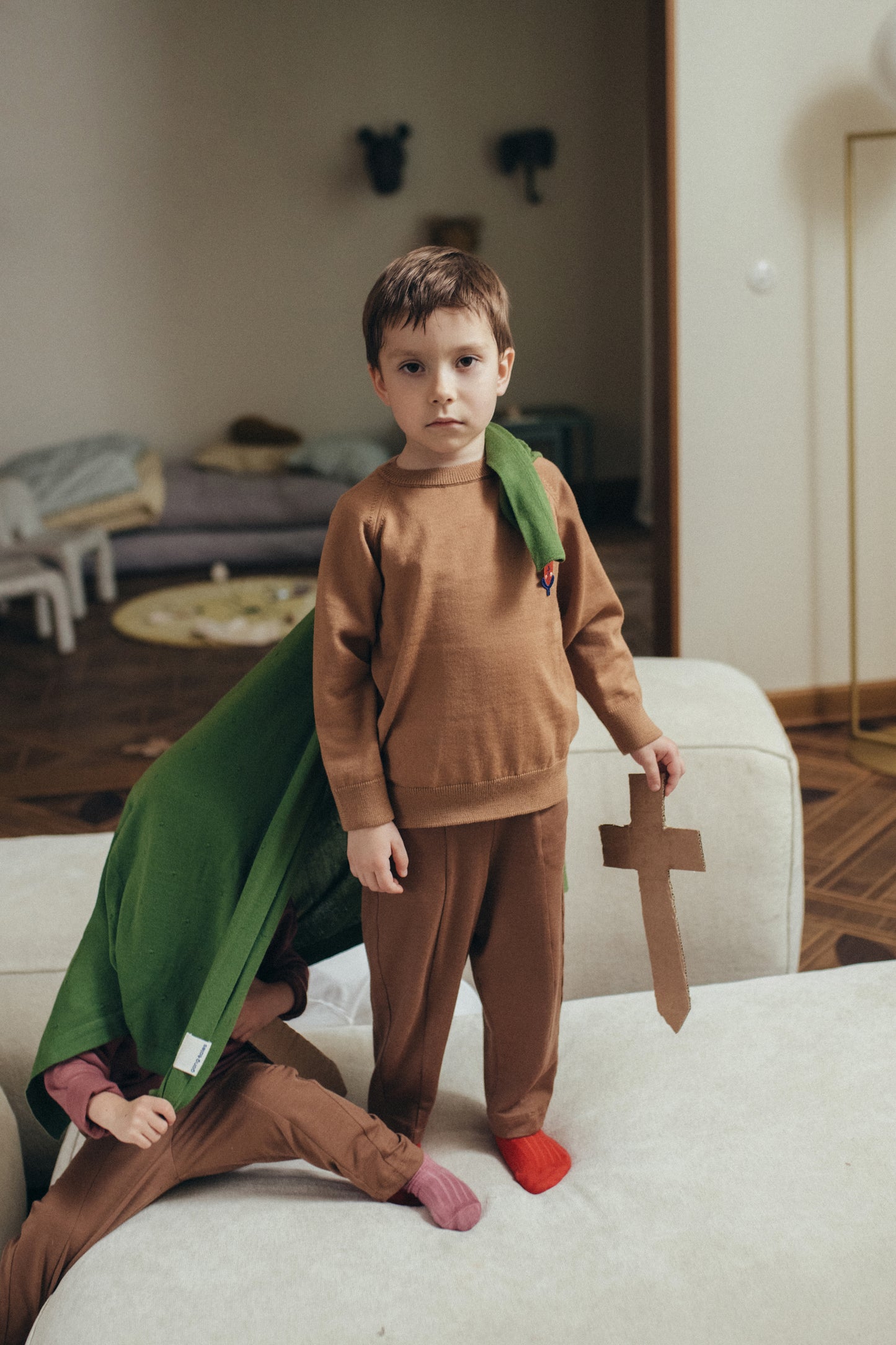 SWETER HUG HUNTER CARAMEL