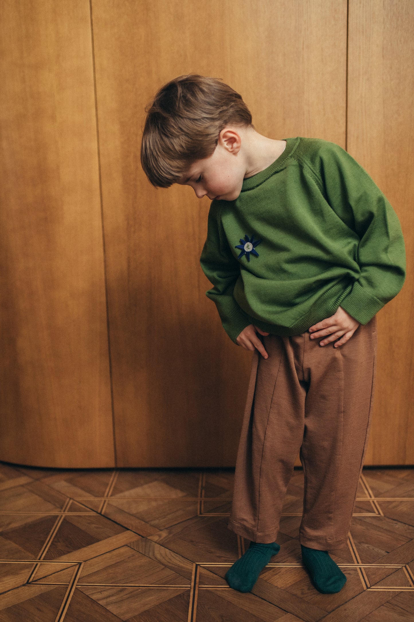 SWETER HUG HUNTER OLIVE