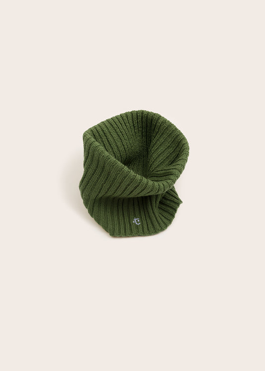 KOMIN SNOOD MOOD OLIVE